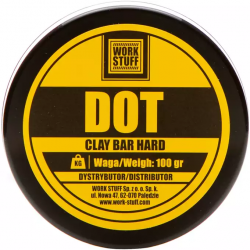 WORK STUFF DOT CLAY BAR HARD 100G