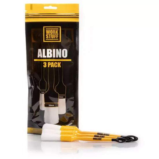 WORK STUFF Detailing Brush Albino 3-Pack