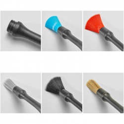 Carmodo Premium Detailing Brush Set 5+1 