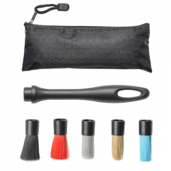 Carmodo Premium Detailing Brush Set 5+1 