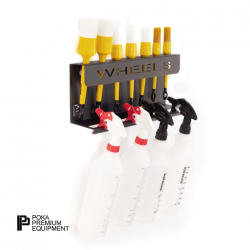 Poka Premium  - Holder for brush and bottles 40 cm "WHEELS"