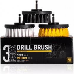 Work Stuff Drill Brush 3pack